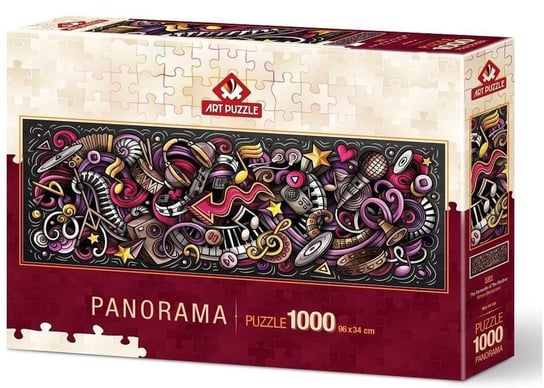 Artpuzzle, puzzle, Elementy rytmu (Panorama), 1000 el. Artpuzzle