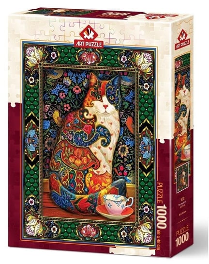 Artpuzzle, puzzle, Królewski kot, 1000 el. Artpuzzle