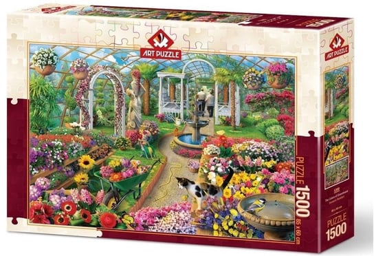 Artpuzzle, puzzle, Kwitnący ogród, 1500 el. Artpuzzle