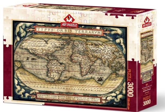 Artpuzzle, puzzle, Pierwszy atlas współczesny, 3000 el. Artpuzzle