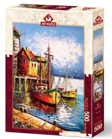 Artpuzzle, puzzle, Pomarańczowy port, 500 el. Artpuzzle