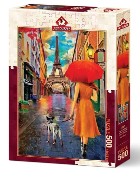 Artpuzzle, puzzle, Romantyczny spacer ulicą Paryża, 500 el. Artpuzzle