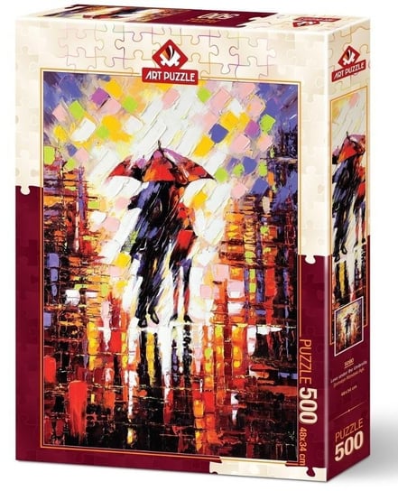 Artpuzzle, puzzle, Zakochani pod parasolem, 500 el. Artpuzzle