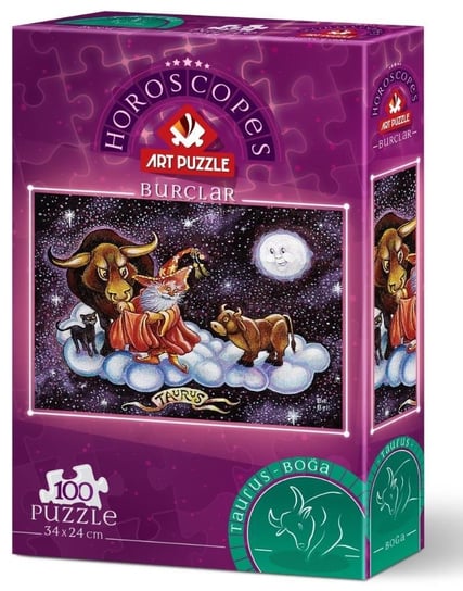 Artpuzzle, puzzle, Znaki zodiaku - Byk, 100 el. Artpuzzle