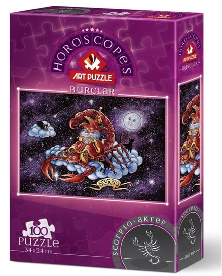 Artpuzzle, puzzle, Znaki zodiaku - Skorpion, 100 el. Artpuzzle