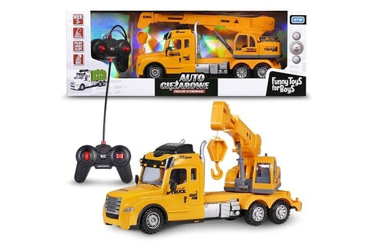 Artyk, auto ciężarowe z dźwigiem na radio Toys For Boys Artyk