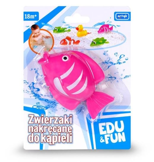 Artyk, Zabawka do kąpieli różowa rybka Artyk