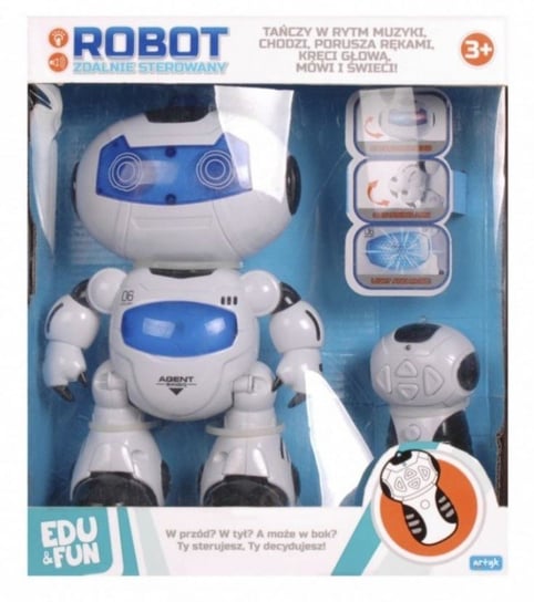 Artyk, zabawka robot interaktywny T&B Artyk