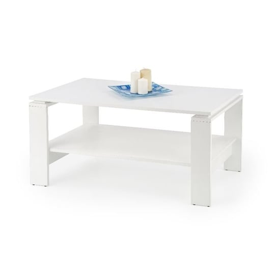 ARUBA Stolik kawowy, biały, 110x60x52 cm Stano furniture