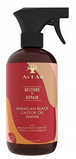 As I Am, Jamaican Black Castor Oil Water, Mgiełka do włosów As I Am