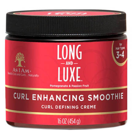 As I Am, Long and Luxe Curl Enhancing Smoothie Curl Defining Creme, Krem Do Włosów, 454g As I Am