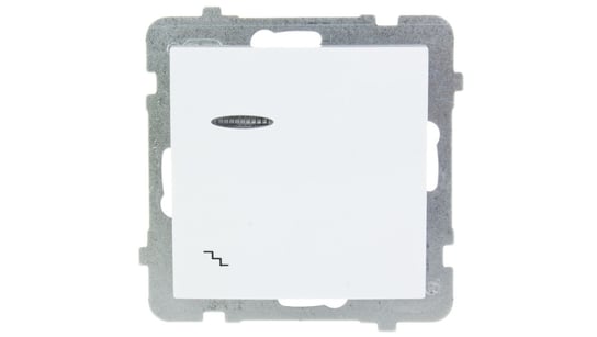 AS Łącznik schodowy z podświetleniem biały ŁP-3GS/m/00 OSPEL