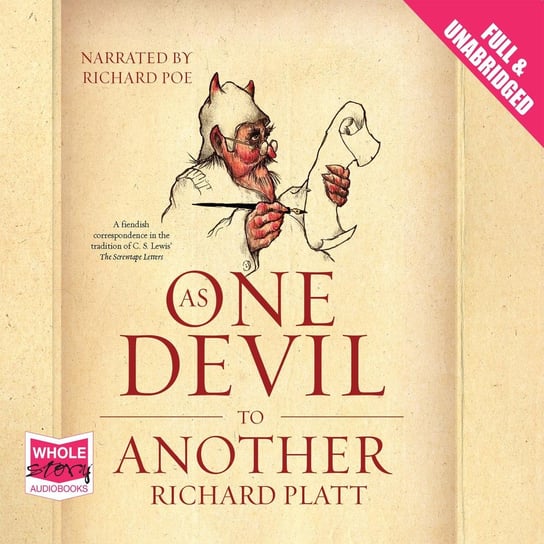 As One Devil to Another Platt Richard