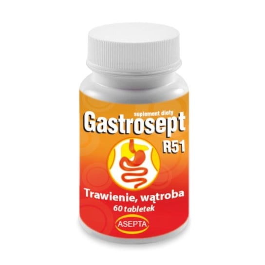 Asepta Gastrosept R51 Suplement diety, 60 t. Asepta