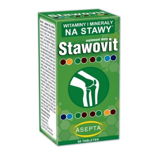 Asepta Stawovit Suplement diety, 60 tabletek Asepta