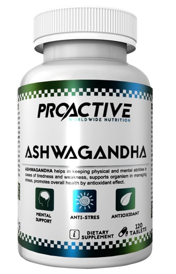 ASHWAGANDHA - ProActive - 120 tabletek Proactive
