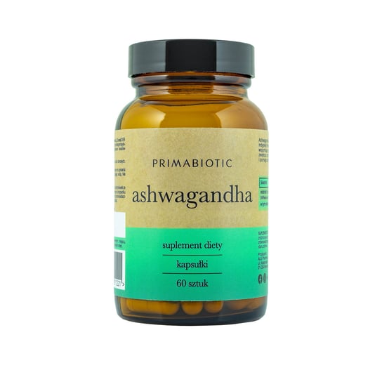 Ashwagandha (Suplement diety, 60 kaps.) Primabiotic