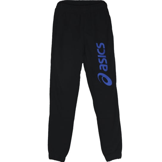 Asics Big Logo Sweat Jr Pant 2034A208-001, dla chłopca, Spodnie, Czarne Asics