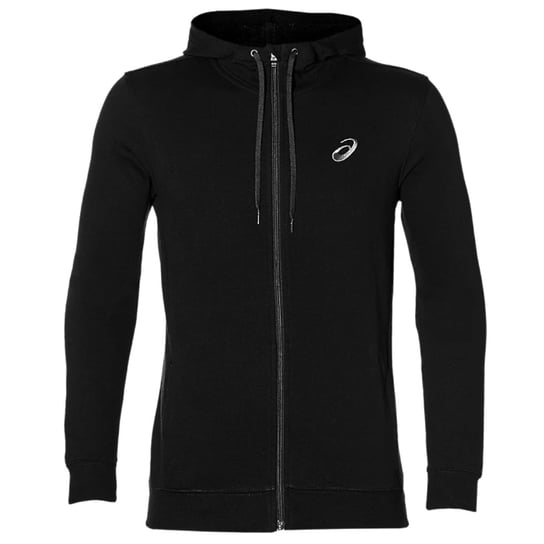 Asics Chest Logo FZ Hoodie 2031A974-001, Mężczyzna, Bluza sportowa, Czarna Asics