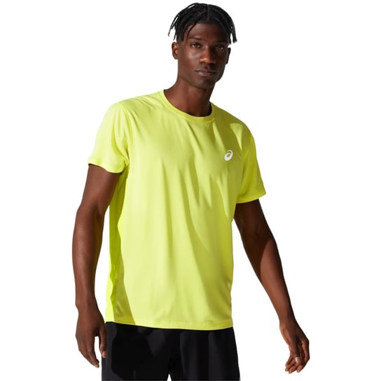 Asics Core SS Top 2011C341-750, Mężczyzna, T-shirt kompresyjny, Żółty Asics