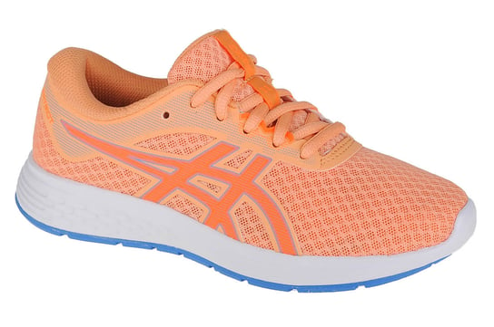 Asics Patriot 11 GS 1014A070-800, dla dziewczynki, buty do biegania, Pomarańczowy Asics