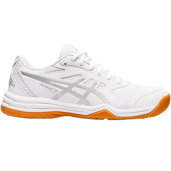 Asics, Upcourt 5, Buty Damskie Do Siatkówki, Biało-Srebrne, 1072A088-101, Rozmiar 40 Asics