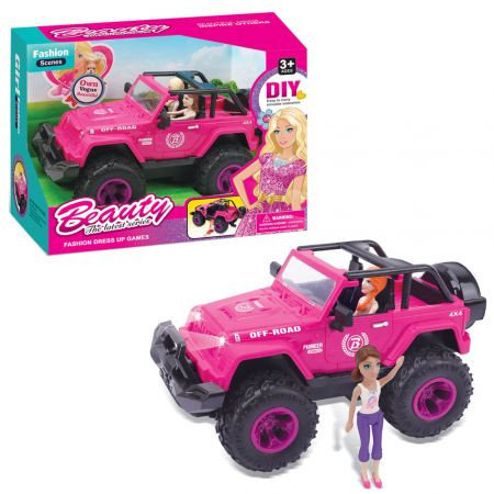 Askato Jeep Na Baterie Z Lalkami 22588 ASKATO