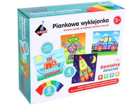 Askato, Mozaika do wyklejania w pudełku 102764 (6901440102764) ASKATO