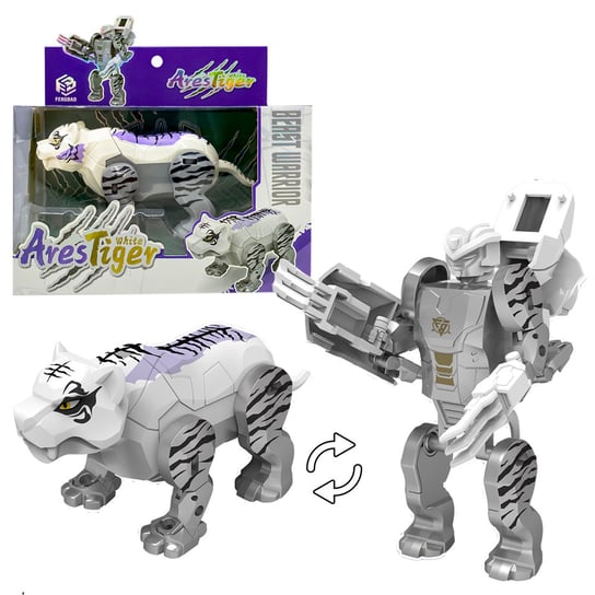 Askato Robot Transformujący - Biały Tygrys ASKATO