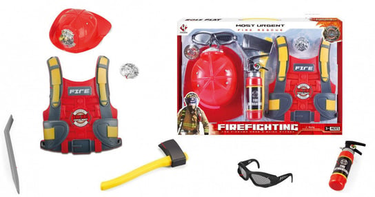 Askato, zabawka edukacyjna Zestaw strażaka ASKATO