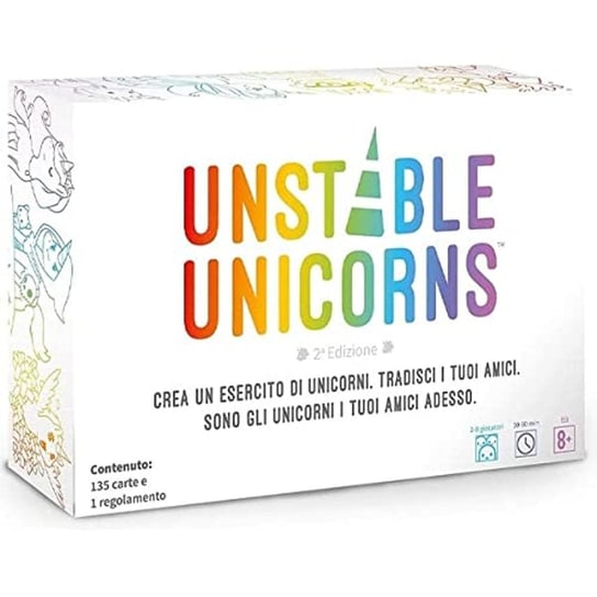 Asmodee Unstable Unicorns ASMODEE