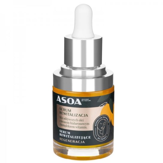 Asoa, Serum do twarzy rewitalizacja z kwasem hialuronowym i kompleksem witamin Asoa