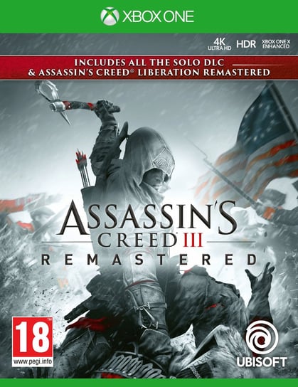 Assassin's Creed III (3) + Liberation HD Remastered PL/ENG, Xbox One Ubisoft