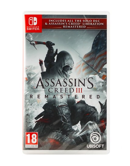 Assassin's Creed III (3) Remastered PL, Nintendo Switch Ubisoft