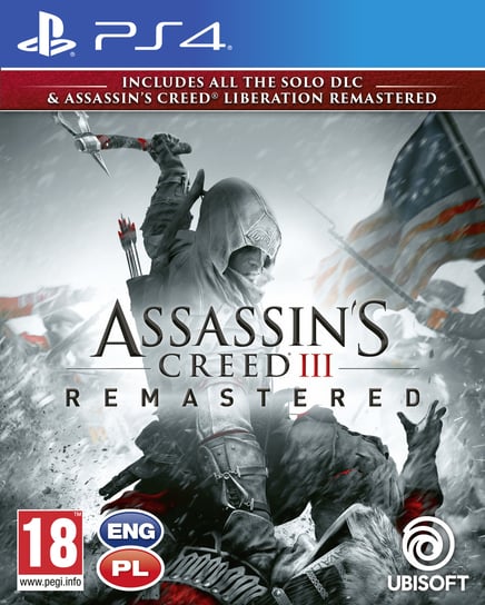 Assassin's Creed III: Remastered, PS4 Ubisoft