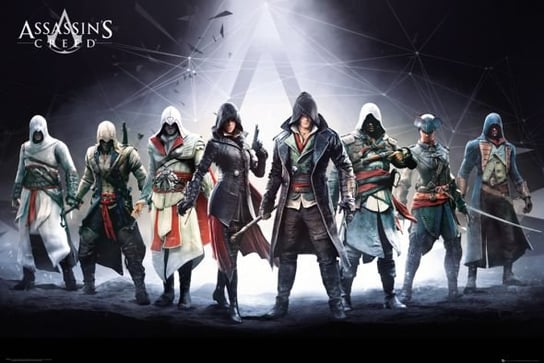 Assassins Creed Postacie - plakat 91,5x61 cm Assassin's Creed