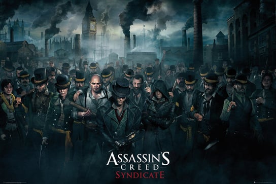 Assassins Creed Syndicate Crowd - plakat 91,5x61 cm Inna marka
