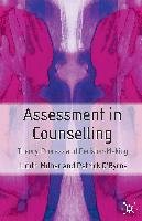 Assessment in Counselling Milner Judith, O'byrne Patrick