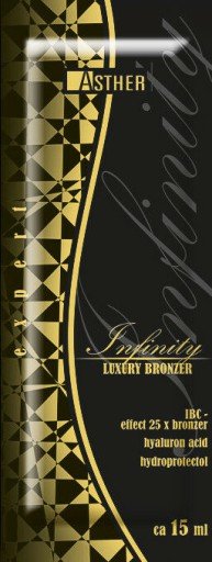 Asther, Infinity, luksusowy bronzer do opalania saszetka, 15 ml Asther