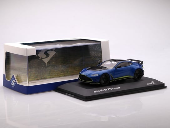 Aston Martin Vantage V12 - 2023, blue Solido 1:43 Solido