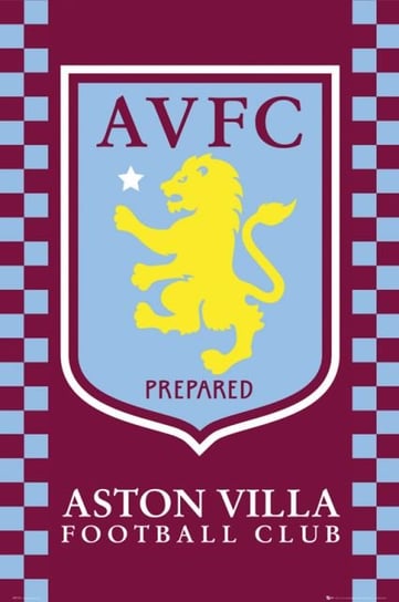 Aston Villa Godło - plakat 61x91,5 cm Aston Villa FC