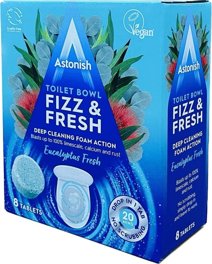 Astonish Fizz Fresh Eucalyptus WC Tabs 8 szt Astonish