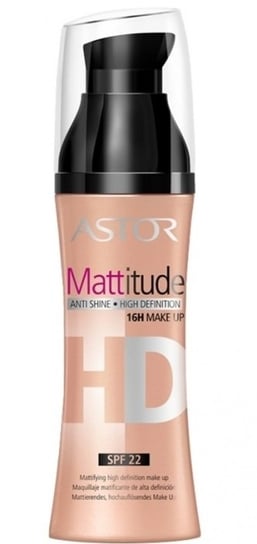 Astor, Anti Shine Mattitude HD 16h, podkład matujący 002 porcelain, 30 ml Astor