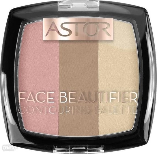 Astor, Face Beautifier, paletka do konturowania twarzy 002 Medium, 9,2 g Astor