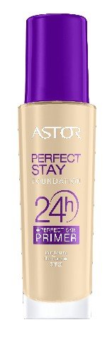 Astor, Perfect Stay 24h + Primer, podkład 100 Ivory, 30 ml Astor