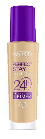 Astor, Perfect Stay 24h + Primer, podkład 203 Peachy, 30 ml Astor