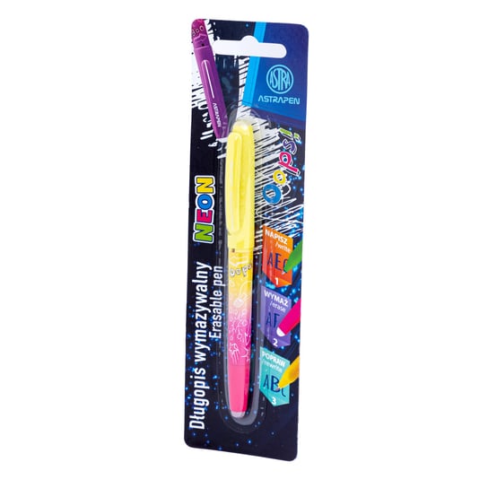 Astra, Długopis wymazywalny 0,6 mm ASTRAPEN OOPS! blister Neon, 1 szt. Astra