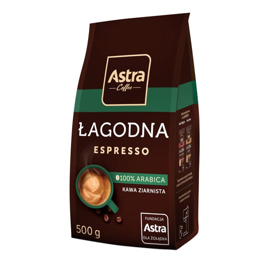 Astra kawa ziarnista łagodna espresso 500g Astra