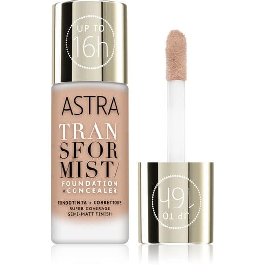 Astra Make-up Transformist trwały podkład odcień 004N Amber 18 ml Inna marka
