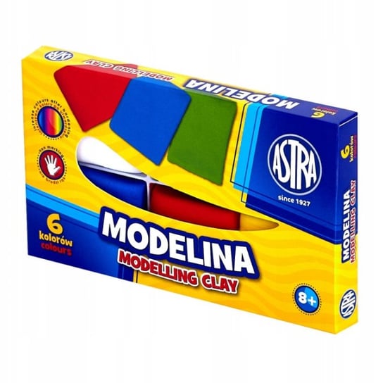 Astra Modelina 6 kolorów żywe kolory 304121001 Astra